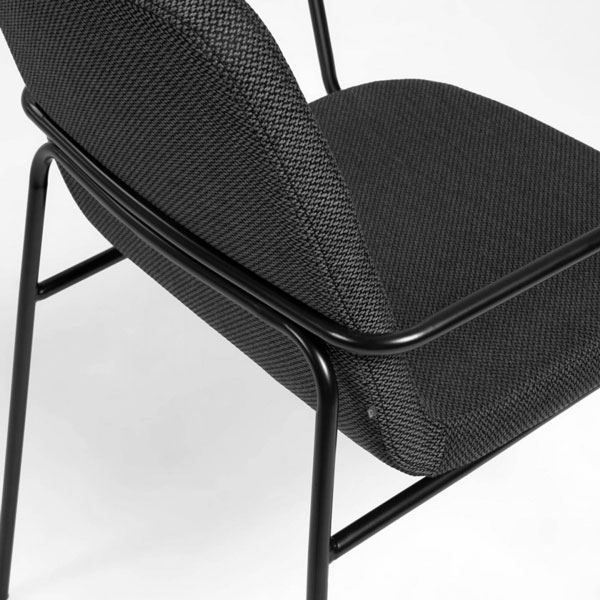 Стілець La Forma Giuilia Темно-сірий-5