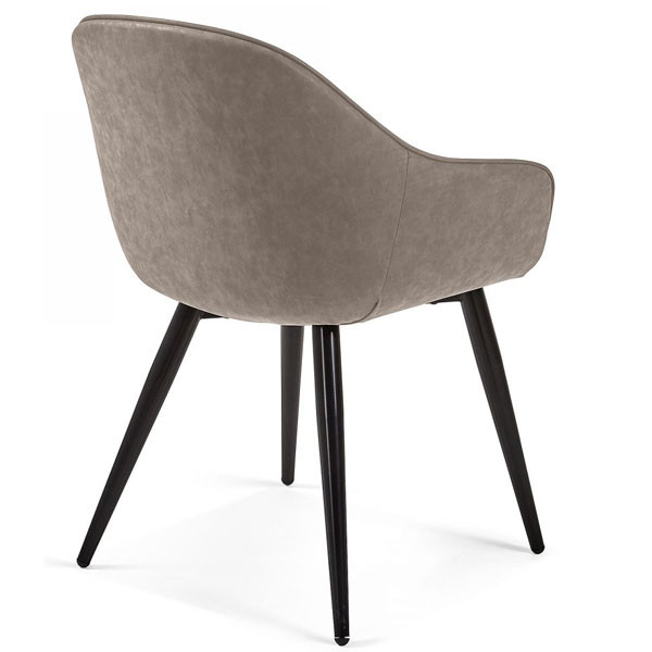 Стілець La Forma Herbert Сіро-коричневий-2