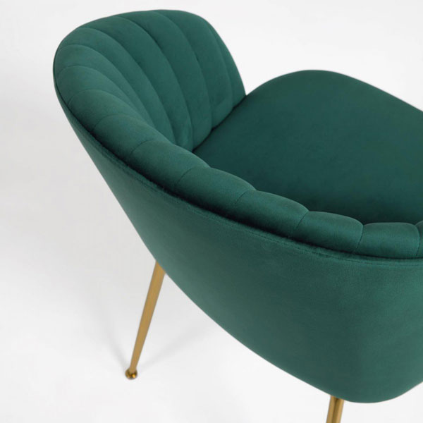 Стілець La Forma Lumina Зелений-5