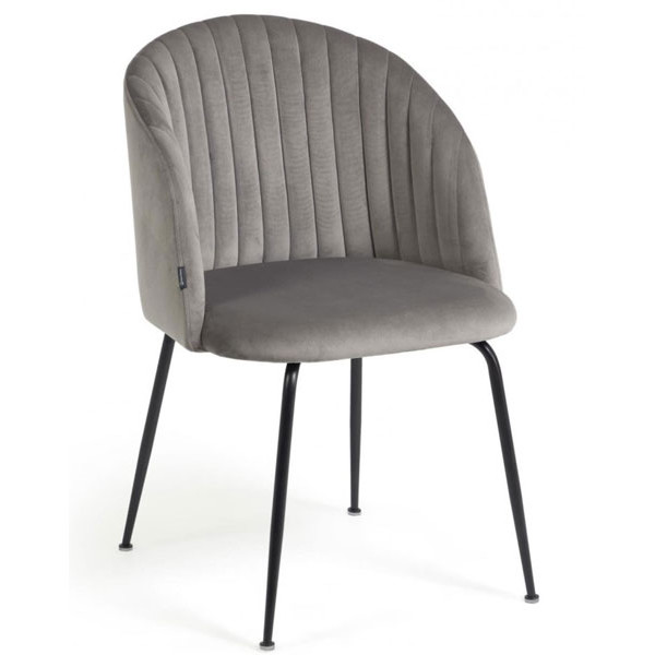 Стілець La Forma Lumina Світло-сірий-0