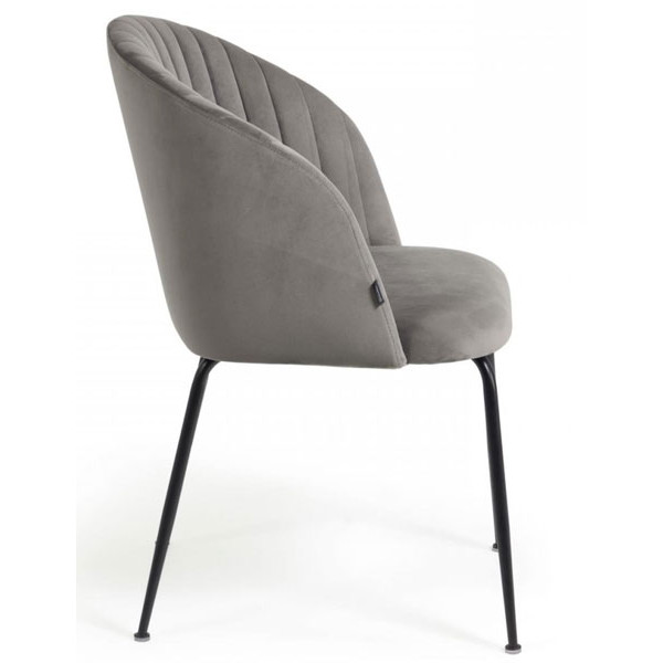 Стілець La Forma Lumina Світло-сірий-1