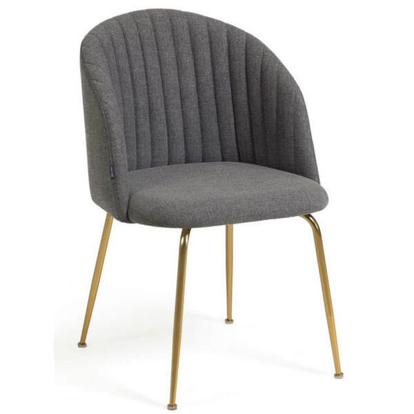 Стул La Forma Lumina Темно-серый-0