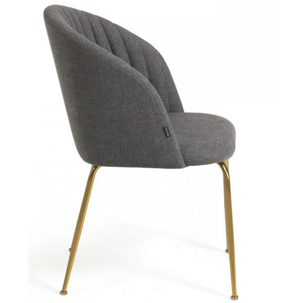 Стул La Forma Lumina Темно-серый-1