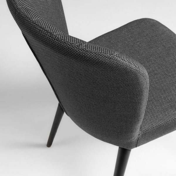 Стул La Forma Madge Темно-серый-4