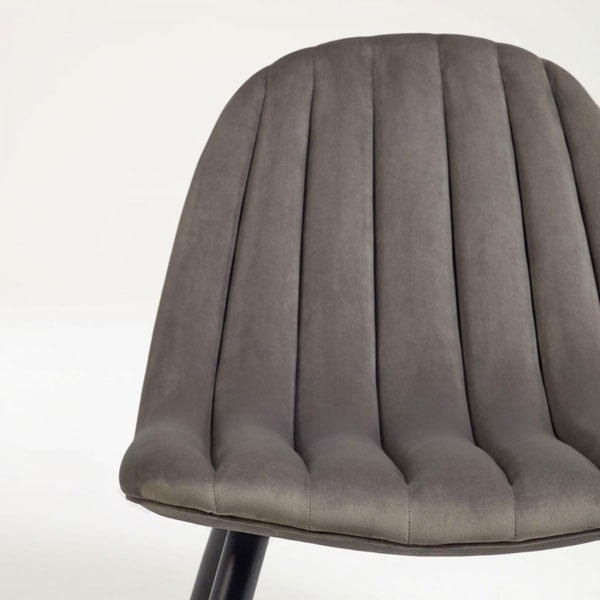 Стілець La Forma Marlene Сірий-4