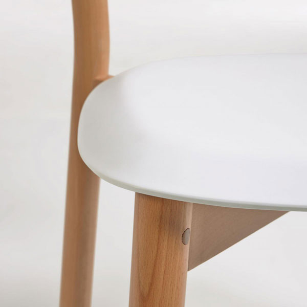 Стул La Forma Santina Белый-4