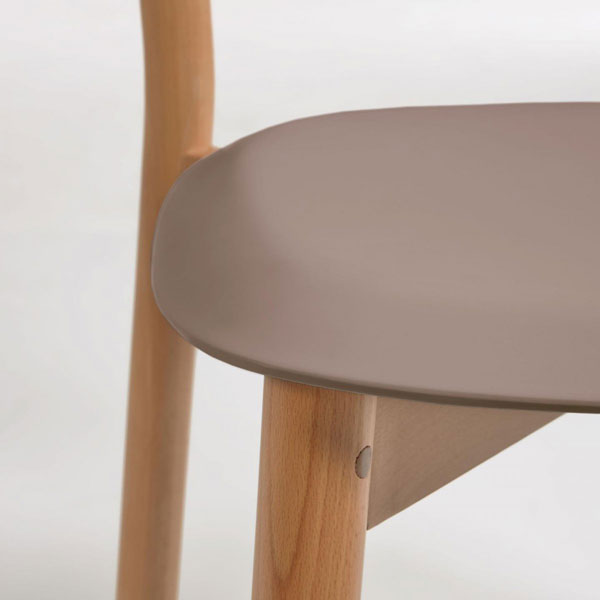 Стул La Forma Santina Коричневый-4