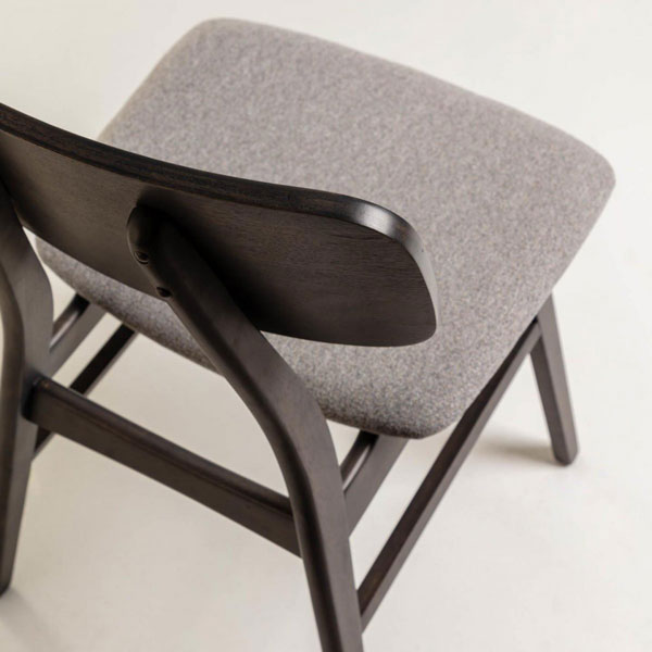 Стілець La Forma Selia Темно-коричневий-4