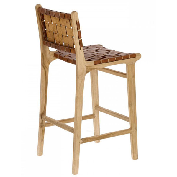 Барный стул La Forma Calixta Коричневый-2