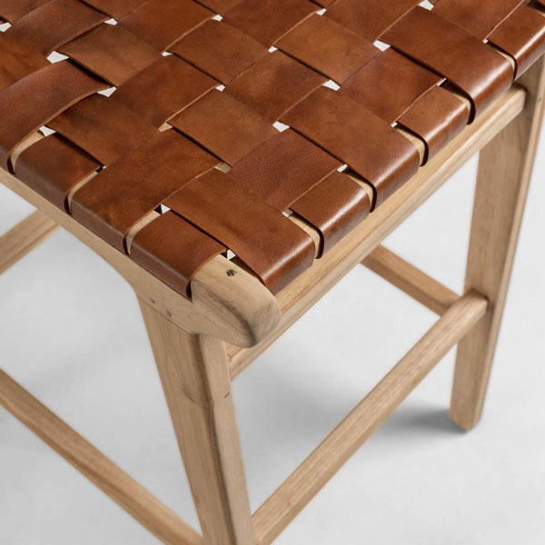 Барный стул La Forma Calixta Коричневый-3