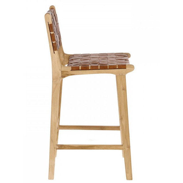 Барный стул La Forma Calixta Коричневый-1