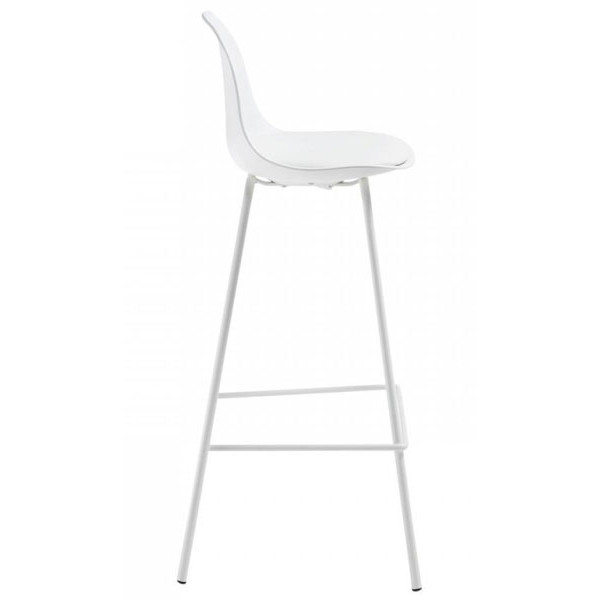Полубарный стул La Forma LYSNA Белый-4