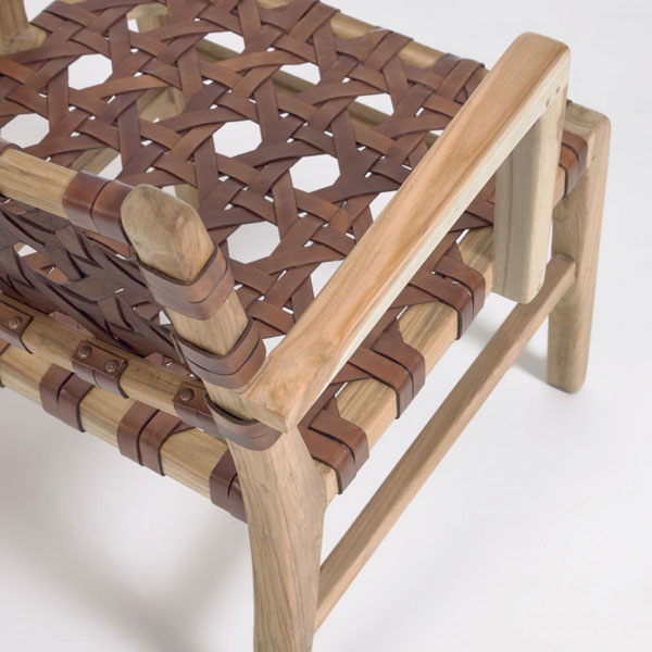 Крісло La Forma Nuru Коричневий-3