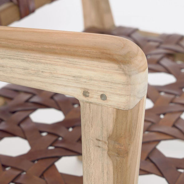 Крісло La Forma Nuru Коричневий-5