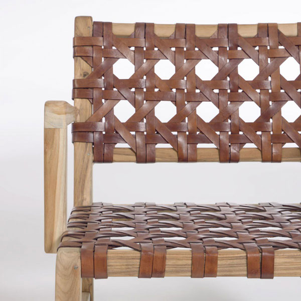 Крісло La Forma Nuru Коричневий-4