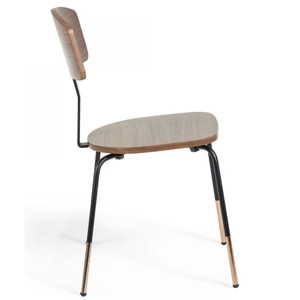 Стул La Forma OKAY Коричневый-1