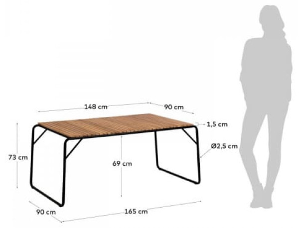 Обеденный стол La Forma YUKARI CC1725M46-1
