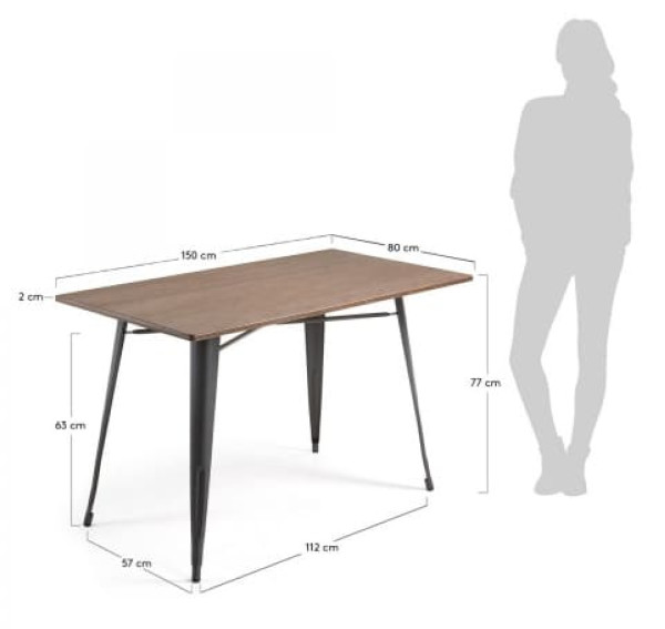 Обеденный стол La Forma MALIBU CC0257R02-2