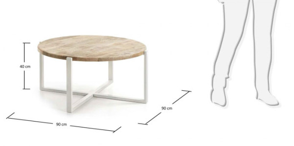 Кофейный стол La Forma IZNEWAM C292M46-3