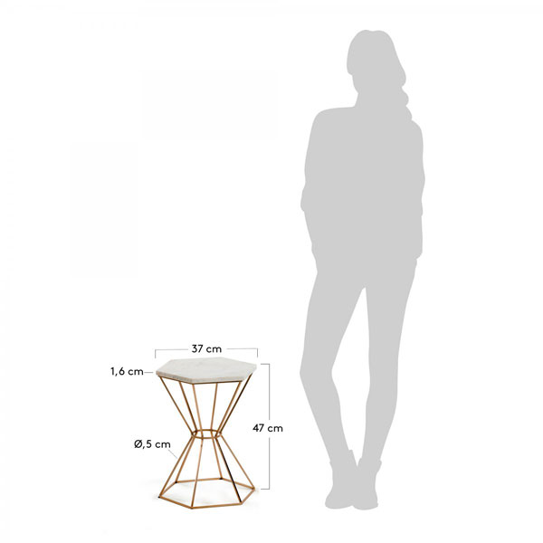 Кавовий стіл La Forma LIMIT AA0980R54-3