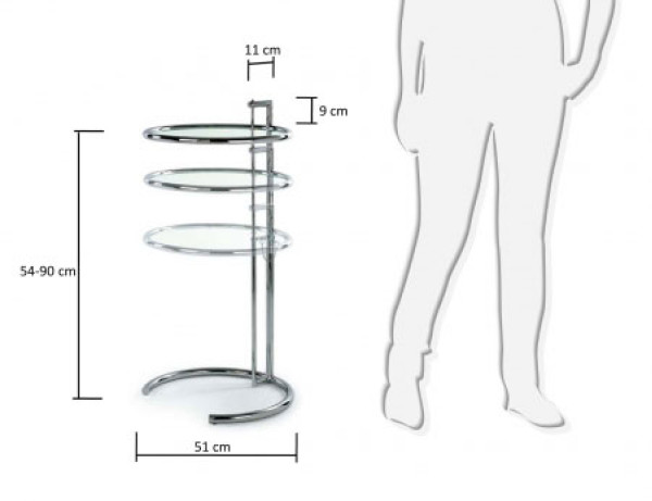 Кавовий стіл La Forma NAPOLI 330105-4