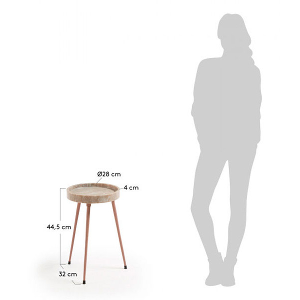 Кавовий стіл La Forma RUBIE CC0897PR12-2