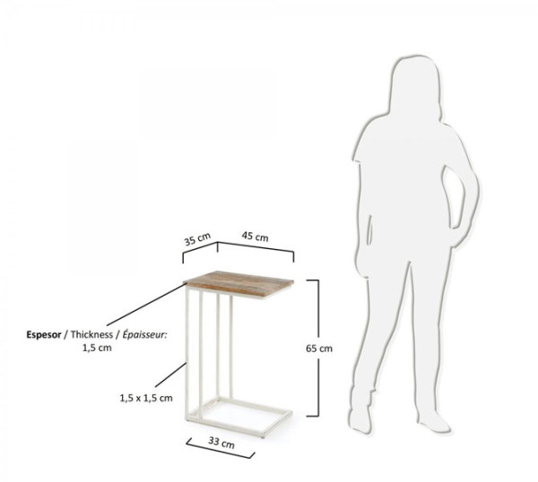 Кофейный стол La Forma SHADOW AA0098R05-5