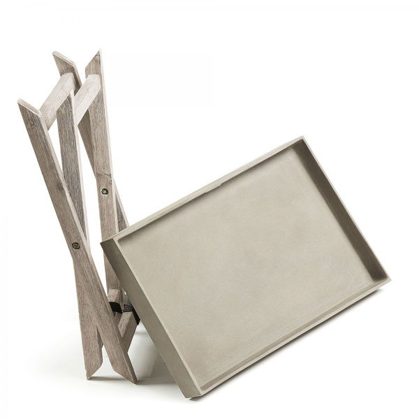 Кавовий стіл складаний La Forma STAHL AA1766RF86-1