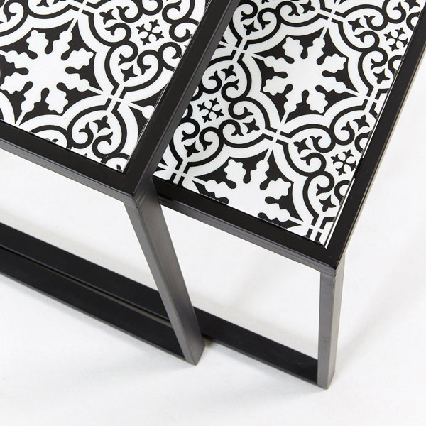 Набір із 2-х кавових столів La Forma TROPICA CC0491R01-3