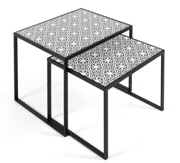 Набір із 2-х кавових столів La Forma TROPICA CC0491R01-1