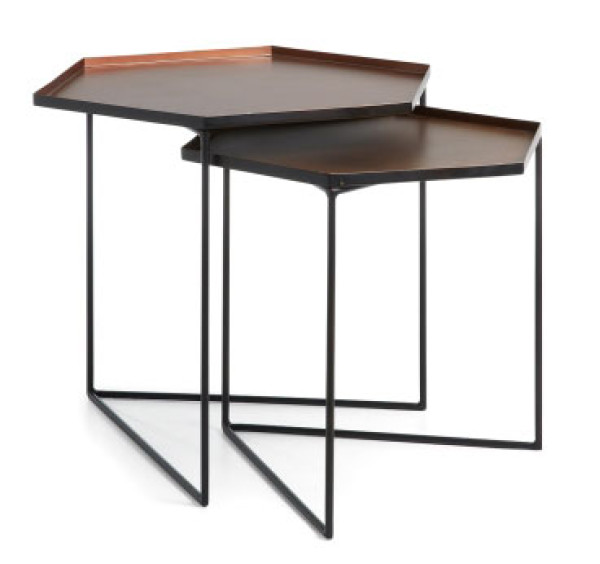 Набір із 2-х кавових столів La Forma VERTIG C AA0141R35-0