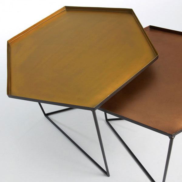 Набір із 2-х кавових столів La Forma VERTIG C AA0141R35-1