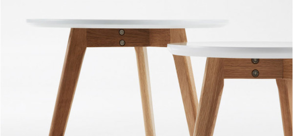 Набір із 2-х кавових столів La Forma BRICK C602M05-4