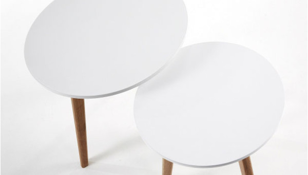 Набір із 2-х кавових столів La Forma BRICK C602M05-3