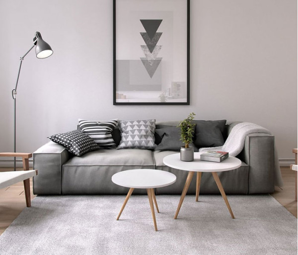 Набір із 2-х кавових столів La Forma BRICK C602M05-2