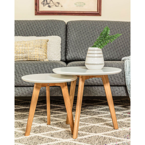 Набір із 2-х кавових столів La Forma BRICK C602M05-1