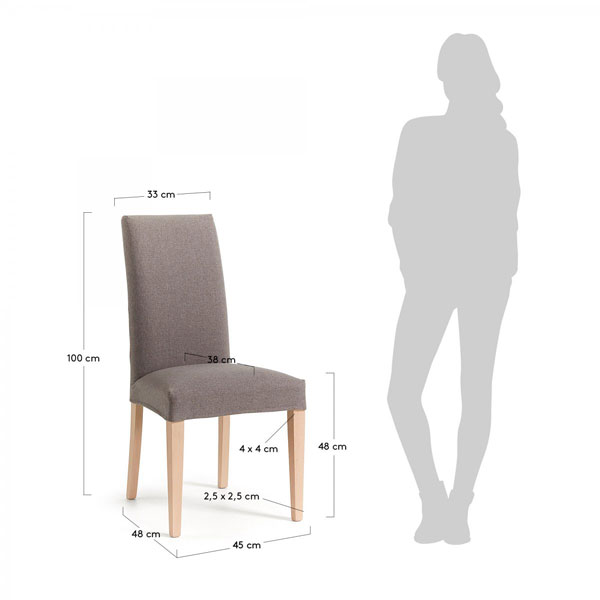 Стілець La Forma FREIA CC0516VA03-5