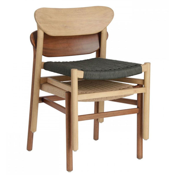 Стул La Forma Galit Бежево-зеленый-6