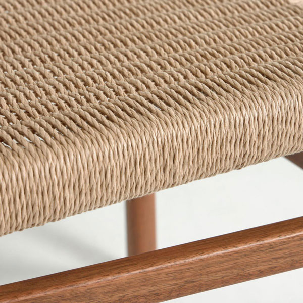 Стул La Forma Galit Коричнево-бежевый-4