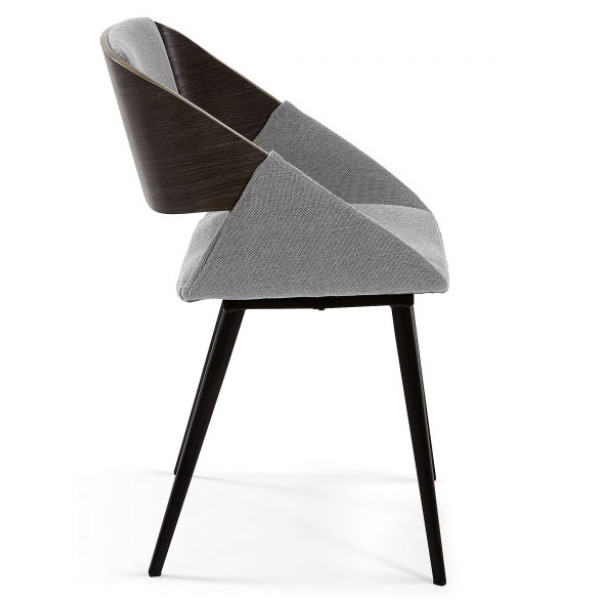 Стілець La Forma Herrick Сірий-2