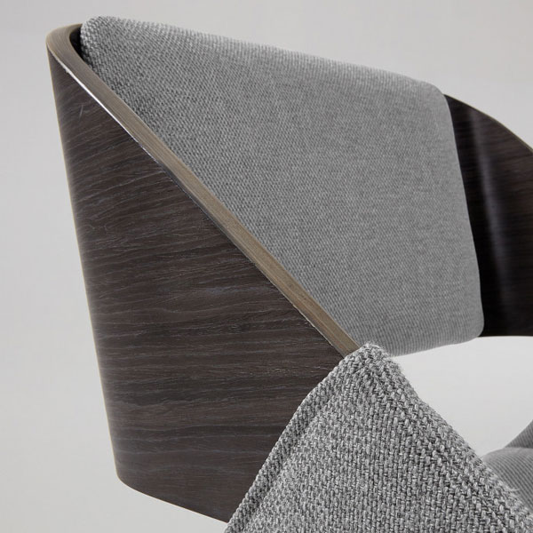 Стілець La Forma Herrick Сірий-3