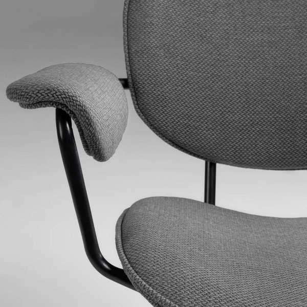 Стілець La Forma Naiquen Сірий-3