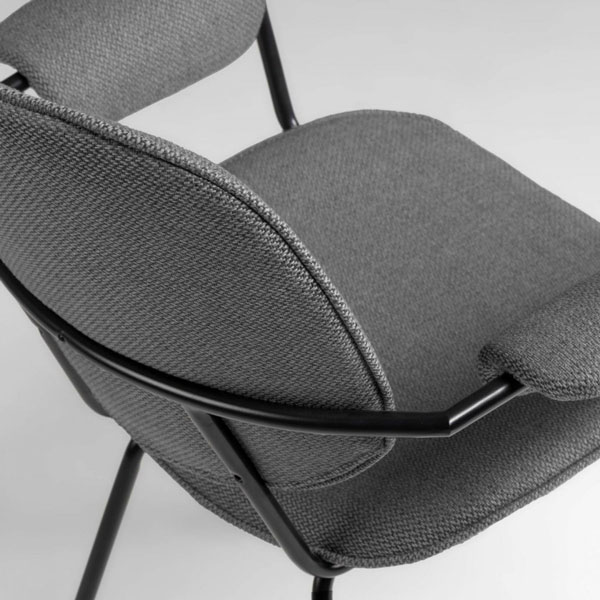 Стілець La Forma Naiquen Сірий-4