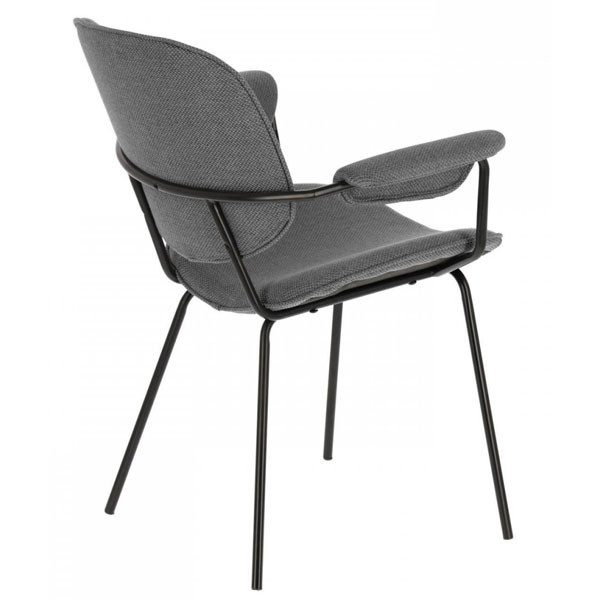 Стілець La Forma Naiquen Сірий-2