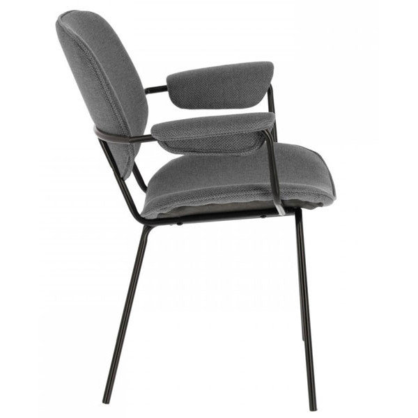 Стілець La Forma Naiquen Сірий-1