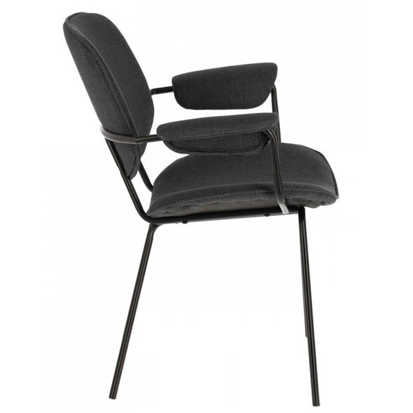 Стілець La Forma Naiquen Темно-сірий-1