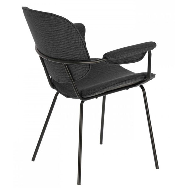 Стілець La Forma Naiquen Темно-сірий-2