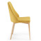 Стілець La Forma ROXIE Гірчичний CC0079JQ81-1-thumb