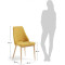 Стілець La Forma ROXIE Гірчичний CC0079JQ81-7-thumb