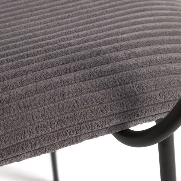 Стул La Forma Auxtina Темно-серый CC3002LN15-5